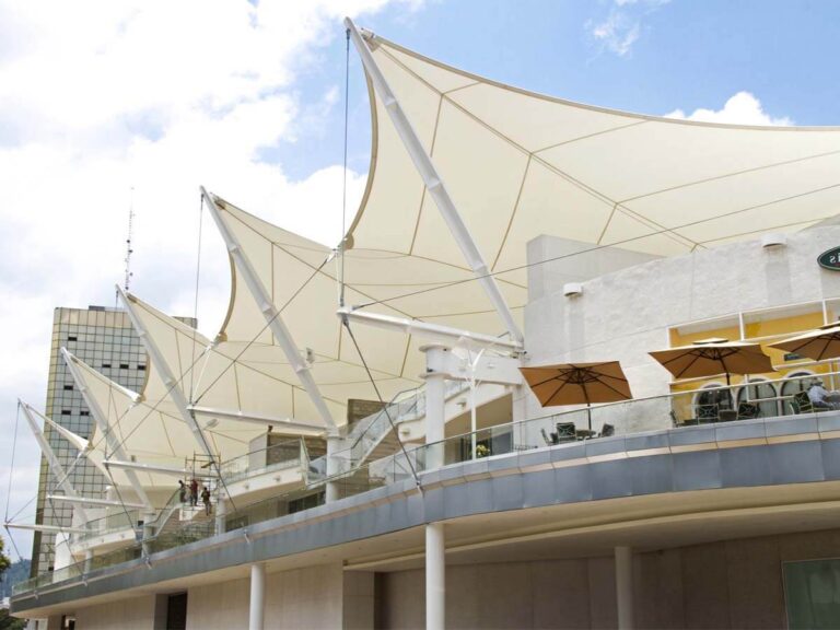 membrane canopy teras cafe